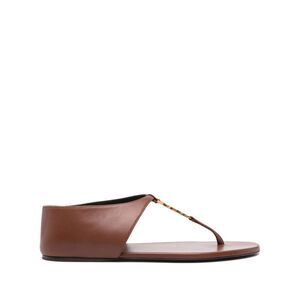 Saint Laurent Brown Sandals Women